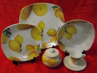 Servizio Piatti 30 Pz Linea Tutto Giallo