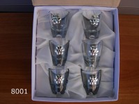 Confezione 6 Bicchieri Liquorino Sima Argenti